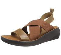Fly London Women's BAJI848FLY Sandal, Camel, 6 UK