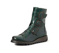 Fly London Women's SCOP110FLY Biker Boots,PETROL,5 UK
