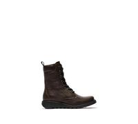 FLY London Women's SILF015FLY Combat Boot, Chestnut, 6 UK