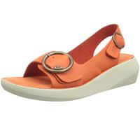 Fly London Women's BERK754FLY Sandal, Coral, 6 UK