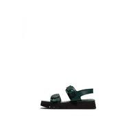 Fly London Women's SOLB260FLY Sandal, Dk. Moss, 3 UK