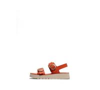 Fly London Women's SOLB260FLY Sandal, Scarlet, 6 UK