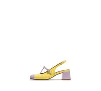 Fly London Women's SOLN083FLY Mary Jane, Violet/Lemon, 9 UK