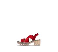 Fly London Women's TAJI502FLY Sandal, Lipstick RED, 6 UK
