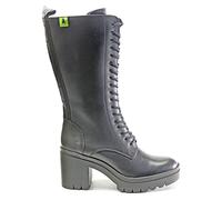 Fly London Women's TALY884FLY Combat Boot, Black (Black Sole), 4 UK