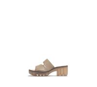 Fly London Women's TECH493FLY Sandal, Taupe, 7 UK