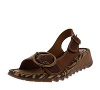 Fly London Women's TRAM723FLY Heels Sandals, Camel, 7 UK