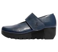 Fly London Women's VARI188FLY Mary Jane Flat, Navy, 8 UK