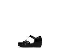 Fly London Women's VELT224FLY Wedges, Black, 3 UK