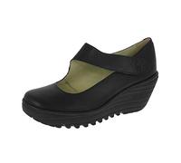 Fly London Women's YASI682FLY Closed Toe Ballet Flats,BLACK,9 UK