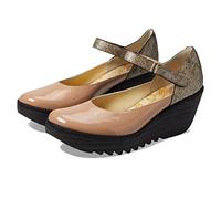 Fly London Women's YAWO345FLY Pump, Capuccino/Champagne, 9 UK