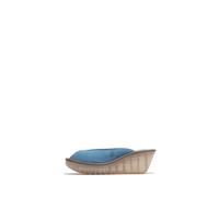 Fly London Women's YOUN554FLY Sandal, Blue, 5 UK