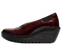Fly London Women's YOZA438FLY Loafer, Burgundy, 2.5 UK