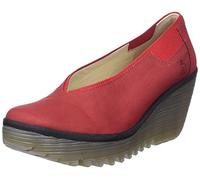Fly London Women's YOZA438FLY Pump, Lipstick RED, 6 UK