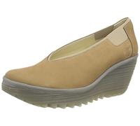 Fly London Women's YOZA438FLY Pump, Sand, 4 UK