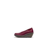 Fly London Women's YOZA438FLY Wedges, Berry, 9 UK