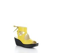 Fly London Women's YULP571FLY Sandal, Bright Yellow, 8 UK