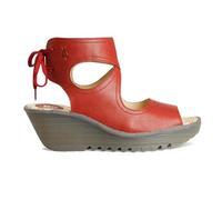 Fly London Women's YULP571FLY Sandal, Devil red, 5 UK