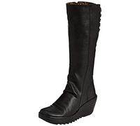 Fly London Women's Yust Boots,Noir Black 029,5 UK