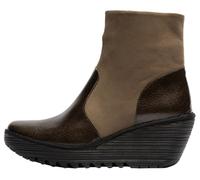 Fly London Women's YUXI506FLY Fashion Boot, Green/Khaki, 6 UK