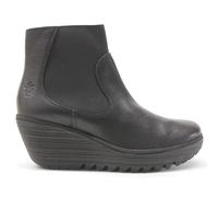 Fly London Fly London Yade398Fly Leather Women's Wedge Heel Chelsea Boots