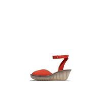 Fly London YAID552FLY Women's Sandal, Devil red