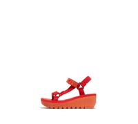 Fly London YEFA726FLY, Sandal Women's Fashion Shoes, DEVIL RED, 9