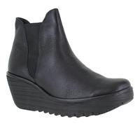 Fly London Yoss Womens High Wedged Heeled Chelsea Ankle Boots - UK 7 / EU 40