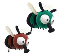 Fly Lush - Realistic Plush Fly Toy, Soft Cuddly Stuffed Animal for Party Enthusiasts, Halloween Decor, Bedroom Accent, Bookshelf Display, Kids Sleeping Toy and Birthday Surprise, 7.5 Inch