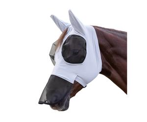 Fly mask for horse with nose protection Waldhausen Puck