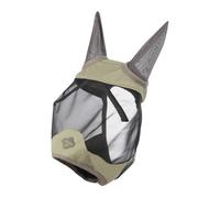 LeMieux Visor-Tek Half Fly Mask - Breathable Mesh - Fern - XLarge