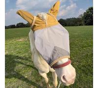 Fly Masks for Horses, 70% Uv-Block, Breathable Fly Mask for Equines, Durable, Comfortable Fit for All-Day Protection, Horse Size (with Ears)