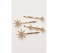 Fly Me To The Moon Barrette at Free People in Gold - female