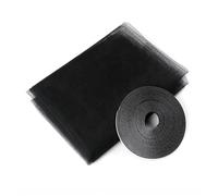 Fly Nets Door Self Room Window Protector Black Screen Curtains 130x150cm Nets Netting Anti Cortinas Insect Indoor Mosquito(Black,1.3x1.5m)