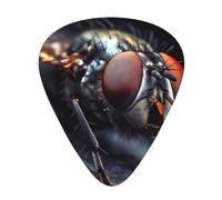 fly Patterned guitar picks - (thin/medium/thick) free to choose, suitable for all kinds of string instruments,