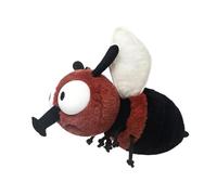 Fly Plush Toy, Realistic Soft Doll, 7.5 Inch Cuddly Fabric Figure, Decorative Collectible Display Piece, Novelty Gift Idea | Bookshelf Entryway Party Decor Halloween Birthday Kids Room Ornament