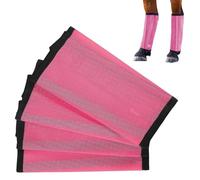 Fly Protection Boots - Horse Leg Guards, Durable Wraps | Designed To Reduce Bites And Minimize Stress-Induced Stomping, Supporting Equine Comfort During Field Work, Training Days, And Resting