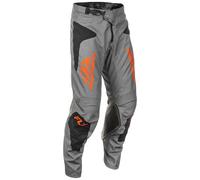 Fly Racing 2025 Kinetic Sym Motocross Pants Grey Orange Black MX Off Road Enduro