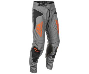 Fly Racing 2025 Kinetic Sym Motocross Pants Grey Orange Black MX Off Road Enduro