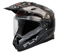 FLY Racing Trekker Kryptek Conceal MX Helmet Black/Grey/WhiteXL Black,Grey,White
