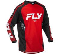 Fly Racing 2026 F-16 Jersey (US, Alpha, X-Large, Regular, Regular, Red/Black/White)