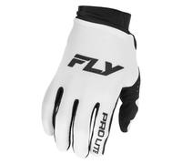 Fly Racing 2026 Motocross Gloves Pro Lite White Black