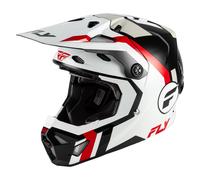 Fly Racing 2026 Motocross Helmet Formula CP Seal White Black Red