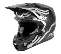 Fly Racing 2026 Motocross Helmet Formula S Byte Carbon Grey Silver