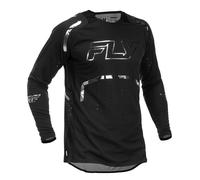 Fly Racing 2026 Motocross Jersey Evolution DST Spark Black Silver
