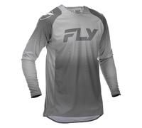 Fly Racing 2026 Motocross Jersey Evolution DST White Grey