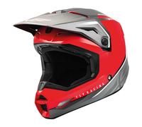 Fly Racing Kinetic Vision Youth Motocross Helmet, grey-silver, size S