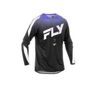 FLY Racing Evolution DST MX Jersey Black/White/PurpleL Black,White,Purple