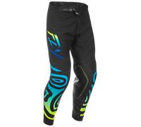 FLY Racing Evolution DST Zen Se MX Trousers Black/Blue/Yellow34 Black,Blue,Yellow