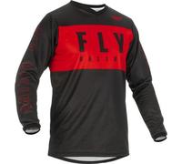 Fly Racing F-16 Youth Jersey, black-red, size XL